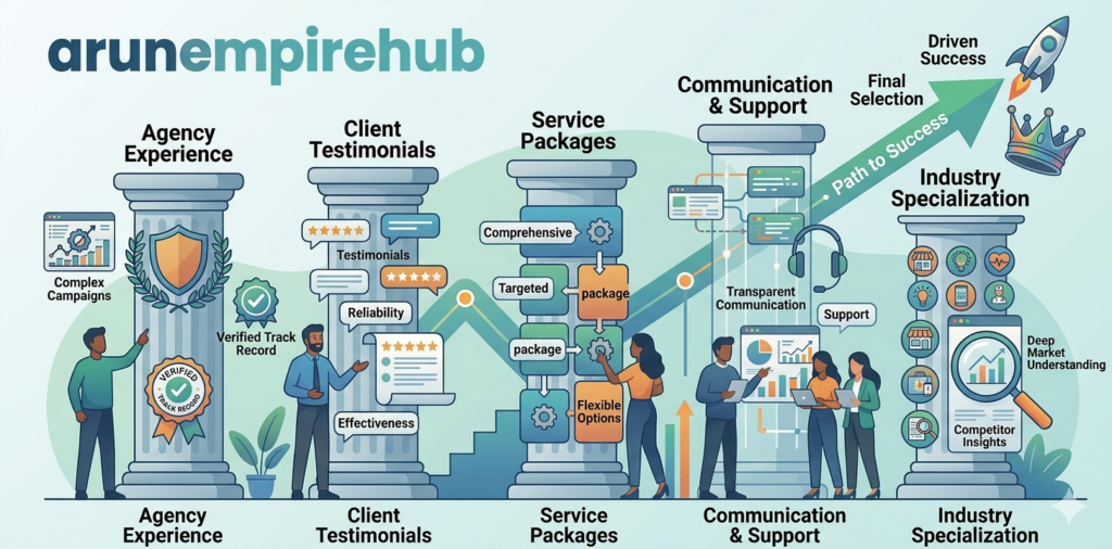 arunempirehub digitalmarketing for your business, it’s crucial to prioritize agency experience
